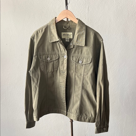 Eddie Bauer Jackets & Blazers - Eddie Bauer Cotton Jacket Womens XL